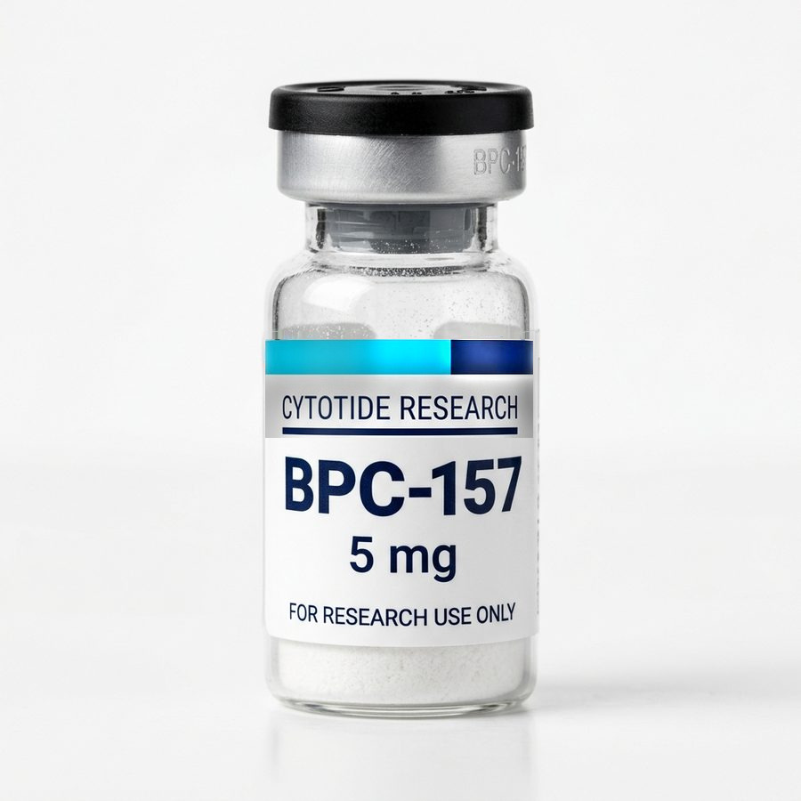 BPC-157 research peptide vial